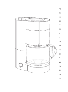 Bruksanvisning Moulinex FG121827 Kaffebryggare