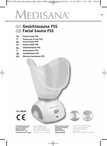 Manual Medisana FSS Sauna facial