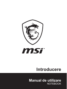 Manual MSI GS65 Stealth Thin 8RF Laptop
