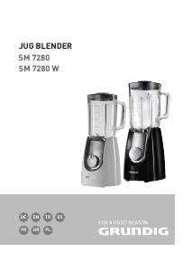 Bedienungsanleitung Grundig SM 7280 Standmixer