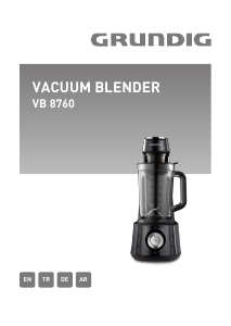 Kullanım kılavuzu Grundig VB 8760 Blender