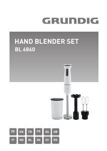 Manual Grundig BL 6860 Hand Blender