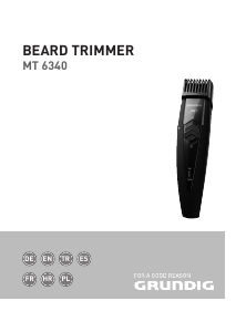 Manual Grundig MT 6340 Beard Trimmer