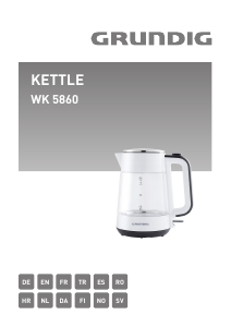 Handleiding Grundig WK 5860 Waterkoker