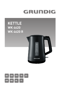 Manual Grundig WK 4620 Kettle