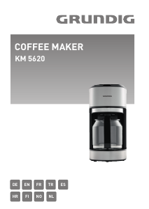 Manual de uso Grundig KM 5620 Máquina de café