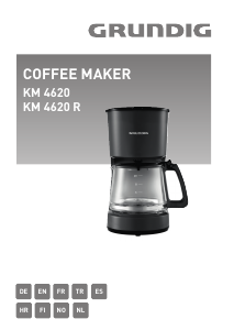 Mode d’emploi Grundig KM 4620 R Cafetière