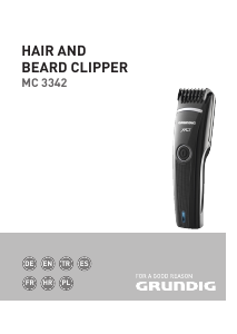 Manual Grundig MC 3342 Hair Clipper