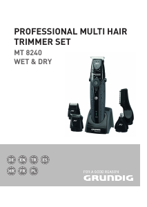 Manual Grundig MT 8240 Hair Clipper