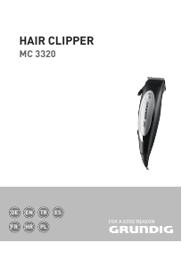 Manual Grundig MC 3320 Hair Clipper