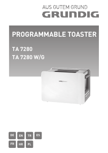 Manual Grundig TA 7280 G Toaster