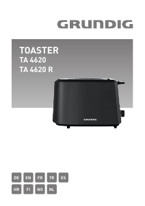 Manual Grundig TA 4620 Toaster