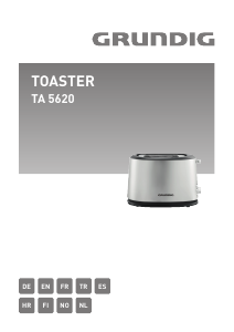 Manual Grundig TA 5620 Toaster