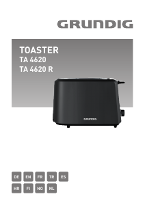 Manual Grundig TA 4620 R Toaster