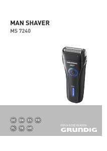 Manual Grundig MS 7240 Shaver