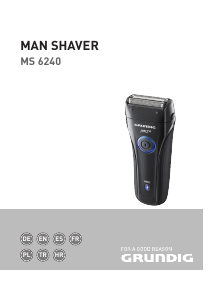 Manual Grundig MS 6240 Shaver