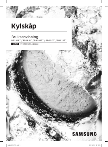 Käyttöohje Samsung RB41J7335SR Jääkaappipakastin