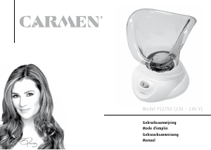 Manual Carmen FS2700 Facial Sauna