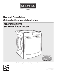 Mode d’emploi Maytag MGD6630HC Sèche-linge