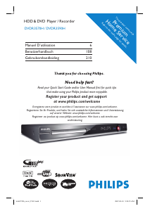 Handleiding Philips DVDR3590H DVD speler