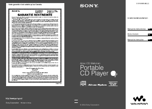Manual de uso Sony D-NE320 Discman
