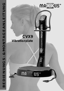 Bedienungsanleitung Maxxus CVX9 Vibrationsplatte