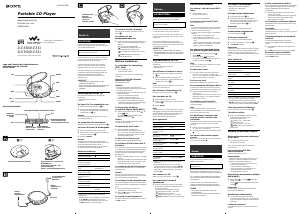 Manuale Sony D-E330 Discman