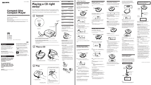 Handleiding Sony D-E500 Discman