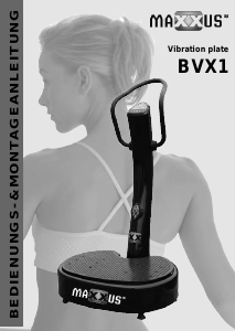 Bedienungsanleitung Maxxus TVX5 Vibrationsplatte