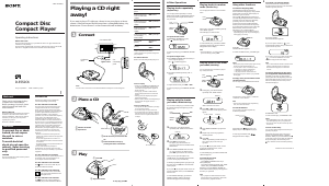 Handleiding Sony D-ES52CK Discman