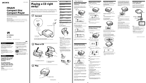 Handleiding Sony D-F180AN Discman