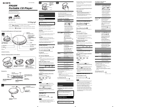 Manual Sony D-FJ211 Discman