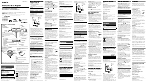 Manual Sony D-NE006 Discman