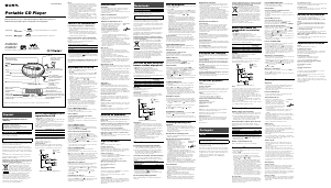 Посібник Sony D-NE240 Портативний CD-програвач