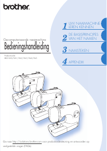 Handleiding Brother FS-40 Naaimachine