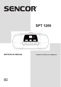 Instrukcja Sencor SPT 1200 Zestaw stereo