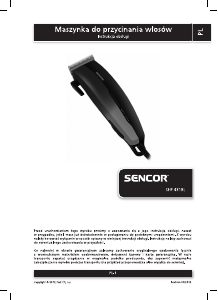 Instrukcja Sencor SHP 431BL Strzyżarka do włosów