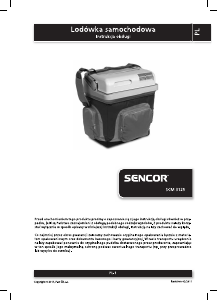 Instrukcja Sencor SCM 3125 Lodówka turystyczna