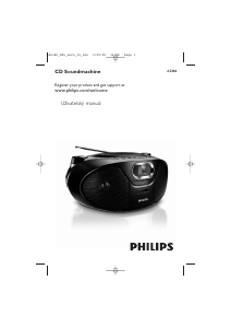 Manuál Philips AZ382 Stereo souprava