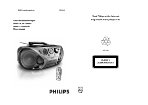 Manuale Philips AZ2060 Stereo set