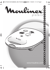 Käyttöohje Moulinex SM220512 Pie & Co Muffinsikone