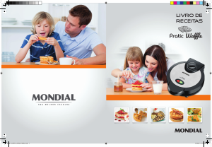 Manual Mondial GW-01 Waffle criador