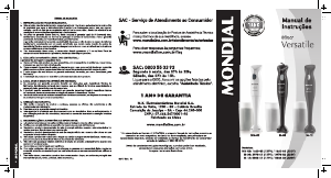 Manual Mondial M-08 Varinha mágica