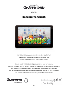 Bedienungsanleitung Easypix GraffitiPad Tablet
