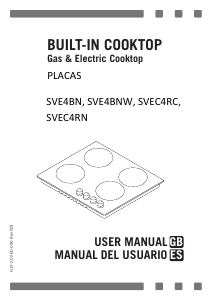 Manual de uso Svan SVEC4RN Placa