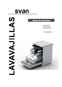 Manual de uso Svan SVJ372X Lavavajillas