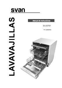 Manual de uso Svan SVJI3761 Lavavajillas
