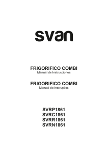 Manual Svan SVRC1861 Frigorífico combinado