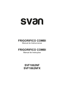 Manual Svan SVF1862NF Frigorífico combinado