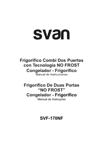 Manual de uso Svan SVF170NF Frigorífico combinado